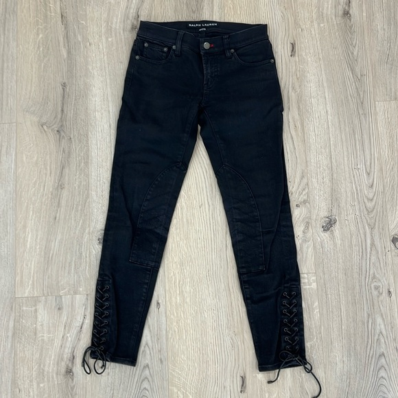 Ralph Lauren black label denim jeans used black. In good condition. No stains. - Picture 1 of 5